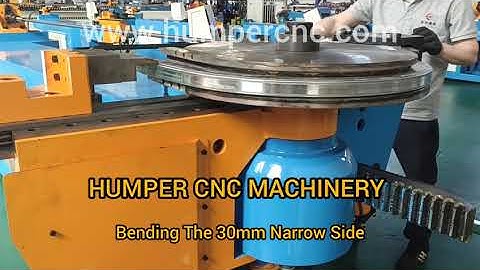 SB75NC Semi Automatic Rectangular Pipe Bending Machine Hydraulic