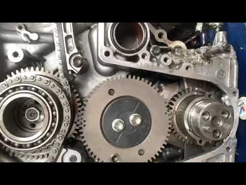 wedging the distribution Toyota land Cruiser V8 - YouTube