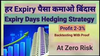 Expiry Days Strategy in  Share Market Earn Regular Money on Every Expiry with Options
