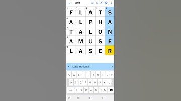 Mini Crossword #49 (#shorts)