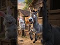 Monkey Cat Rabbit Dirty Prank 😂 #shortsfeed #shortsvideo #aianimation