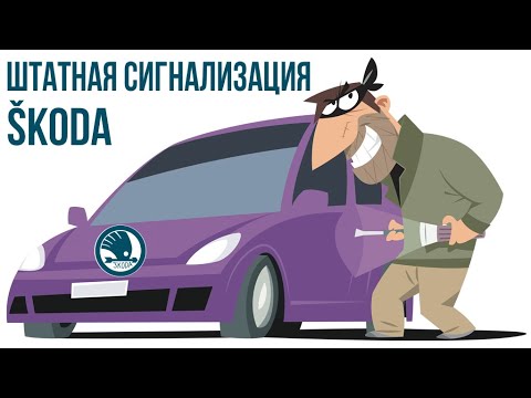 Штатная сигнализация SKODA, что это и защитит ли от угона?