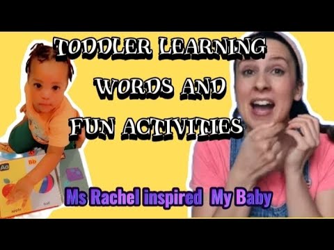Baby learning first words and fun activities from Ms Rachel - YouTube