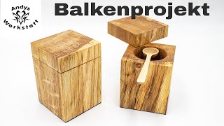 Balkenprojekt - Aus Eichebalken schöne Dosen selber machen by Andys Werkstatt 27,021 views 1 year ago 18 minutes