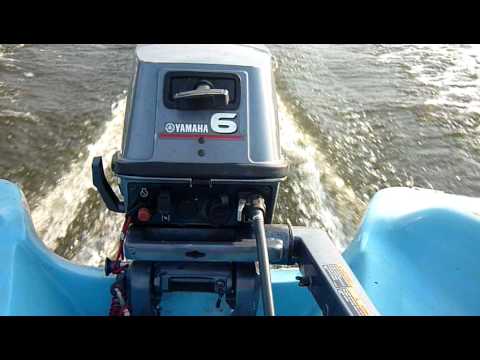 yamaha 6 8 dmhs 4m glass boat 27 km h youtube