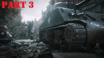 Call of Duty WW2 Gameplay / Part 3 / Stronghold / Full Game - (No Commentary) !!!