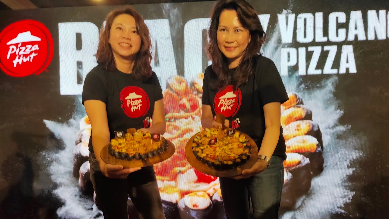 Pizza Hut Launch Black Volcano Pizza 'Dare To Try!' 