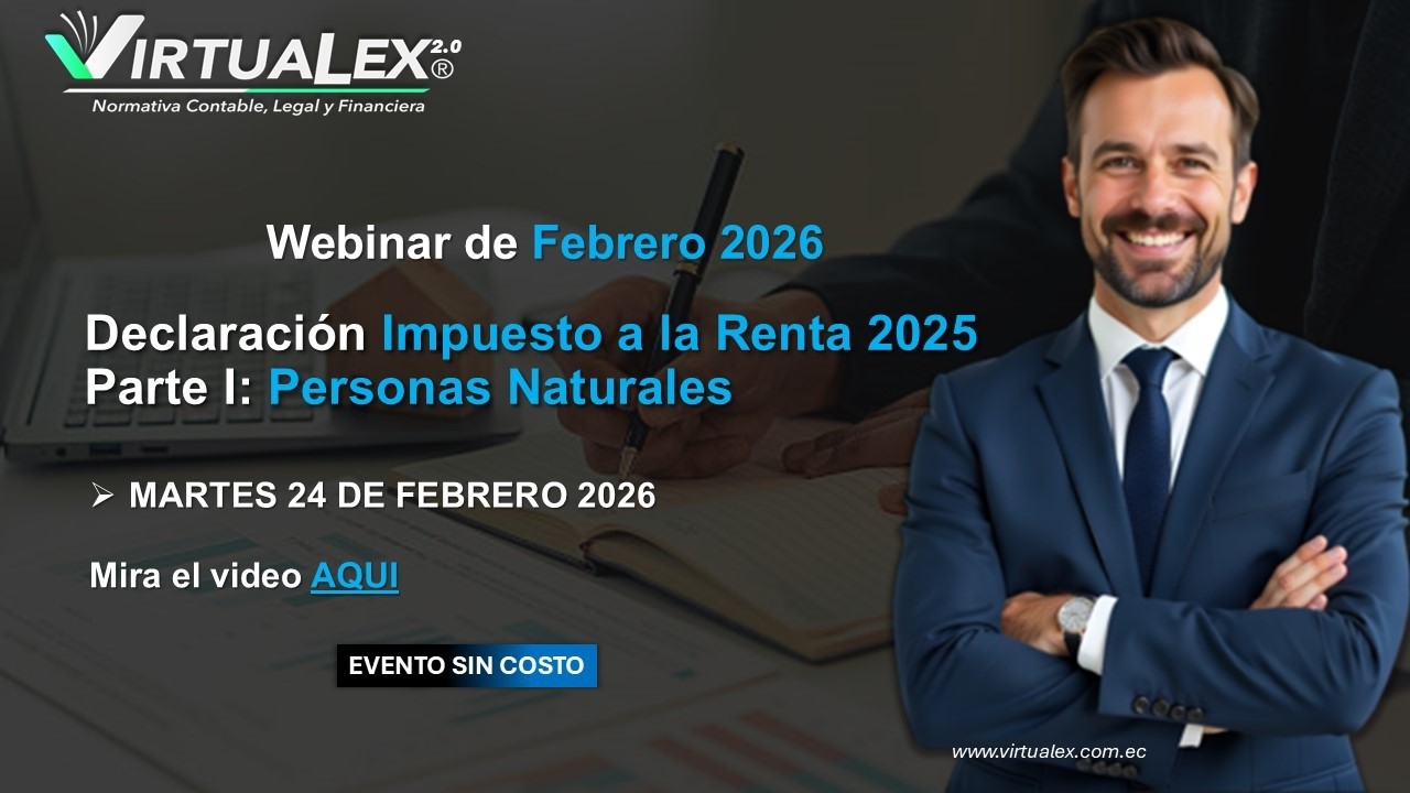 PROMO: Declaración Impuesto a la Renta 2025: Parte I - Personas Naturales