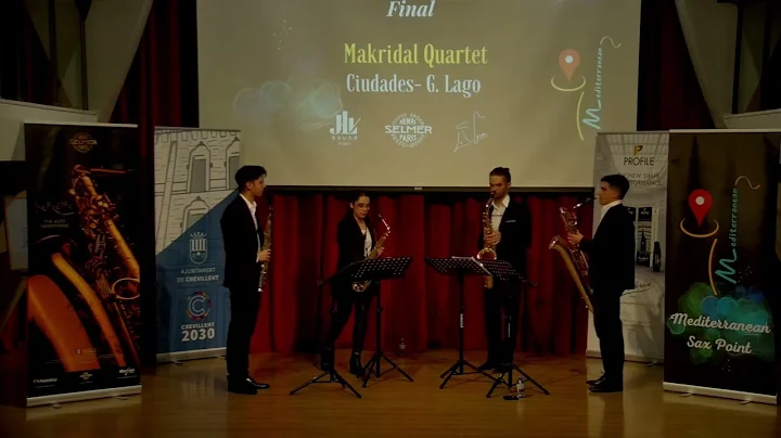 MAKRIDAL Quartet plays Ciudades by G. Lago (FINAL ...