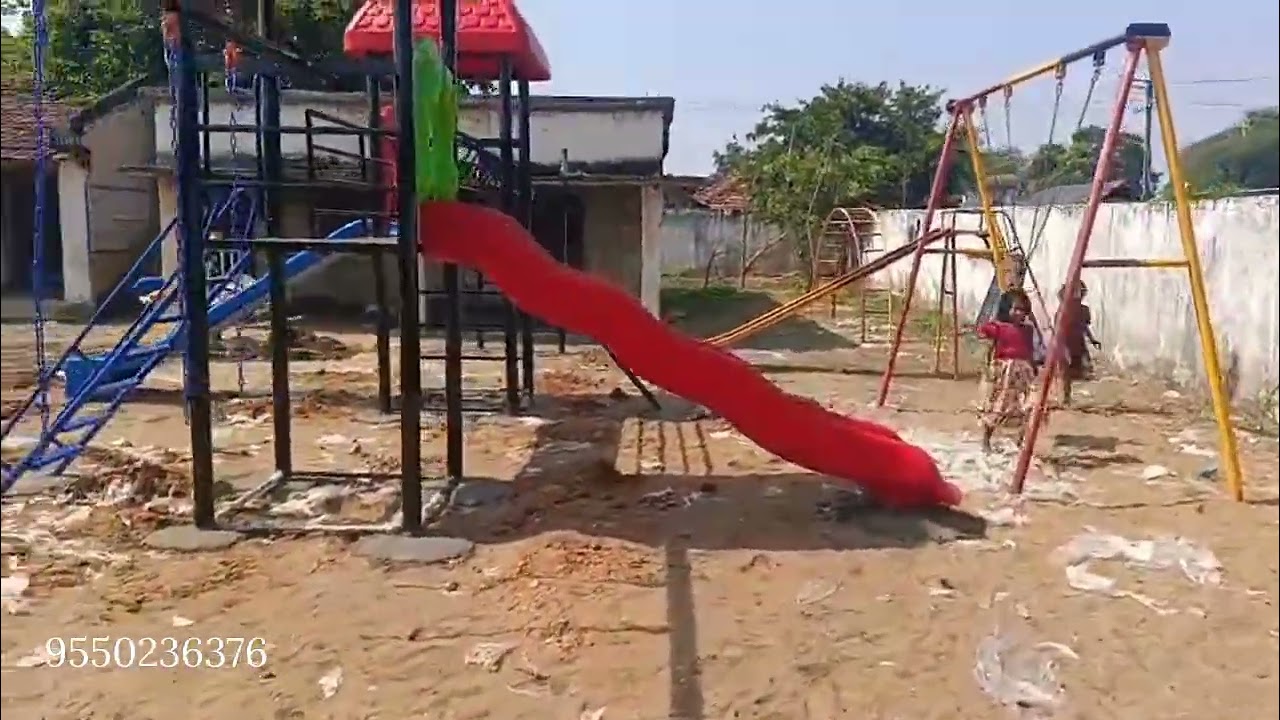 Palmala palimala mandal Jayashankar Bhupalpalli  Childrens Play Equipment 