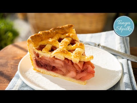 Изумительный Яблочно-Вишневый Пирог на Творожном Тесте | Apple Cherry Pie