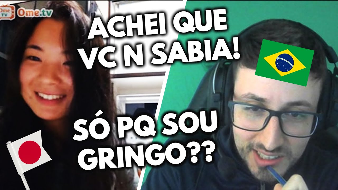 Brasileiros falando JAPONÊS FLUENTE e SURPREENDENDO no Omegle e OmeTV