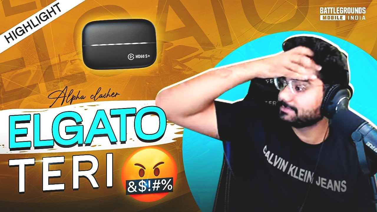 HYDRA ALPHA ELGATO RAGE *ALMOST BROKE* - BGMI FUNNY HIGHLIGHT