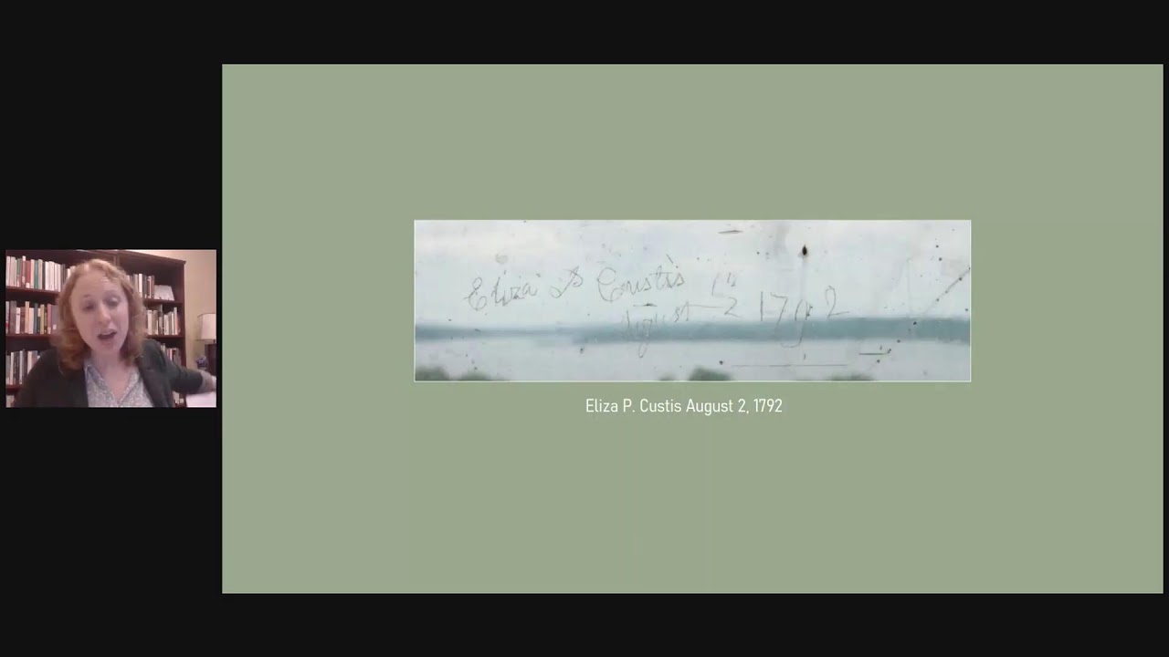 Eliza Parke Custis with Samantha Snyder