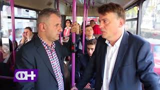 Синхронизација - Шилегов првпат во автобус