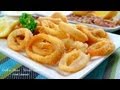 Fried Calamari with Lemon Mayonnaise