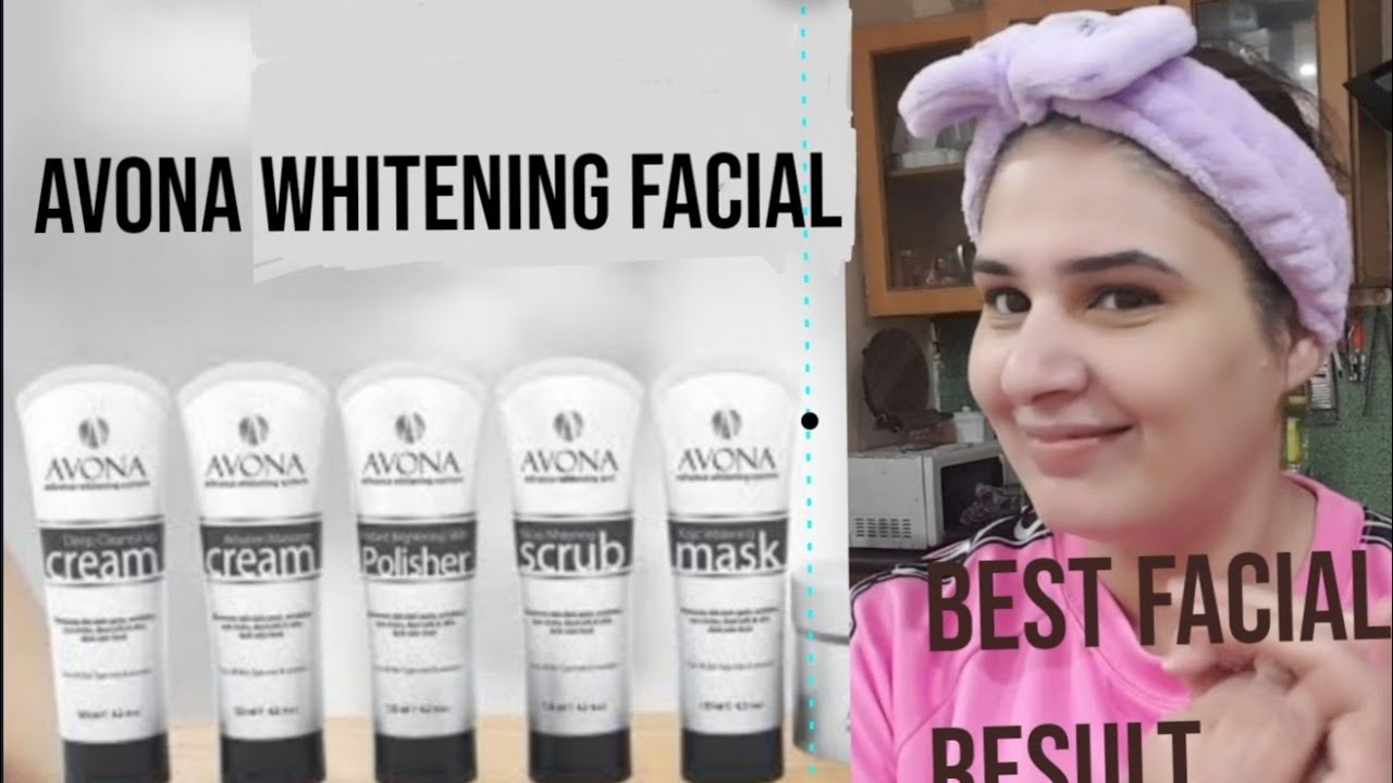 Avona Advance Whitening Facial For Sensitive Skin Review & How to Apply