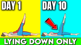 10 Bed Exercises To Slim Thighs & Flatten Belly In 10 Days