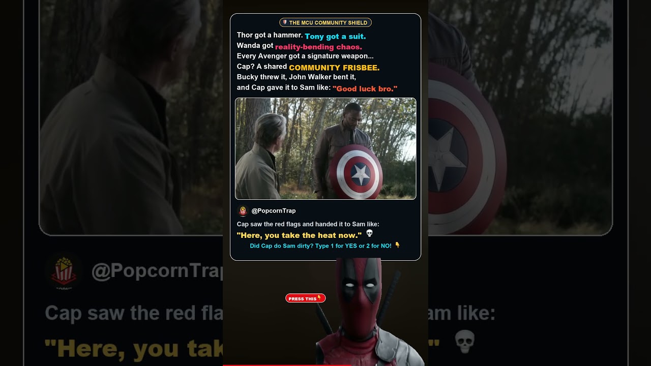 Wait… WHY Does Everyone Have Captain America’s Shield? 😂 #shorts #movies