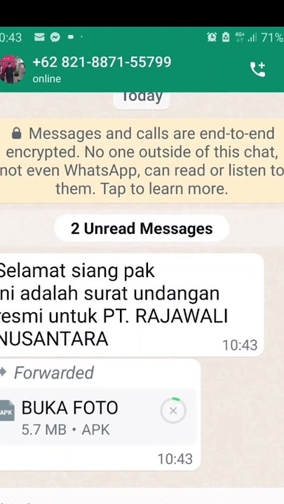 PENIPUAN UNDANGAN