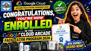 Selamat, Anda kini terdaftar dalam Google Cloud Arcade Facilitator Program 2026 screenshot 2