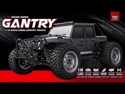 Машинка на радіокеруванні Rapidly (SCY-16103) Чорний, видео 1