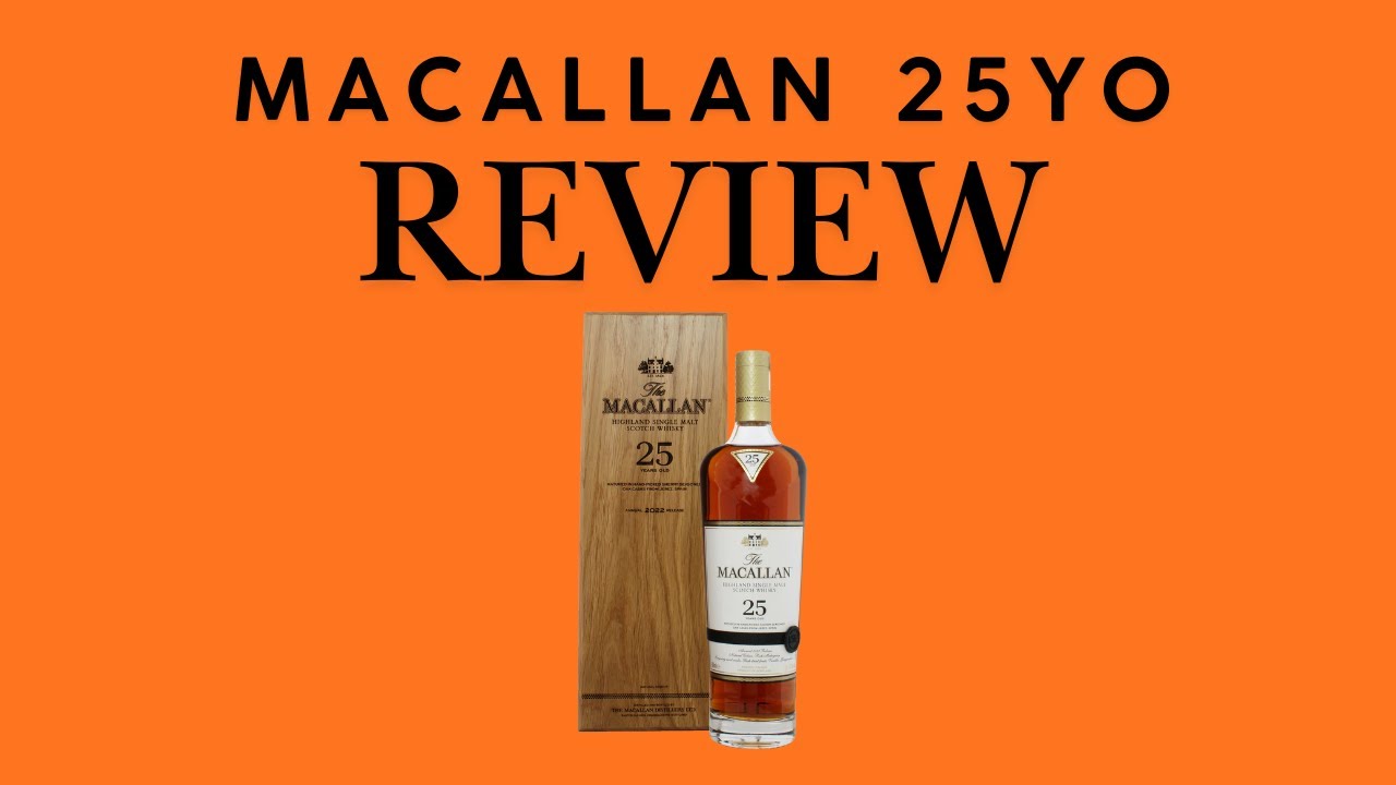 Macallan 25YO, 43%, 2023 - Whisky Wednesday - YouTube
