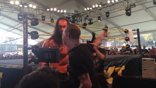 "Slipknot ain't nobody in my house"—Baron Corbin VS Corey Taylor