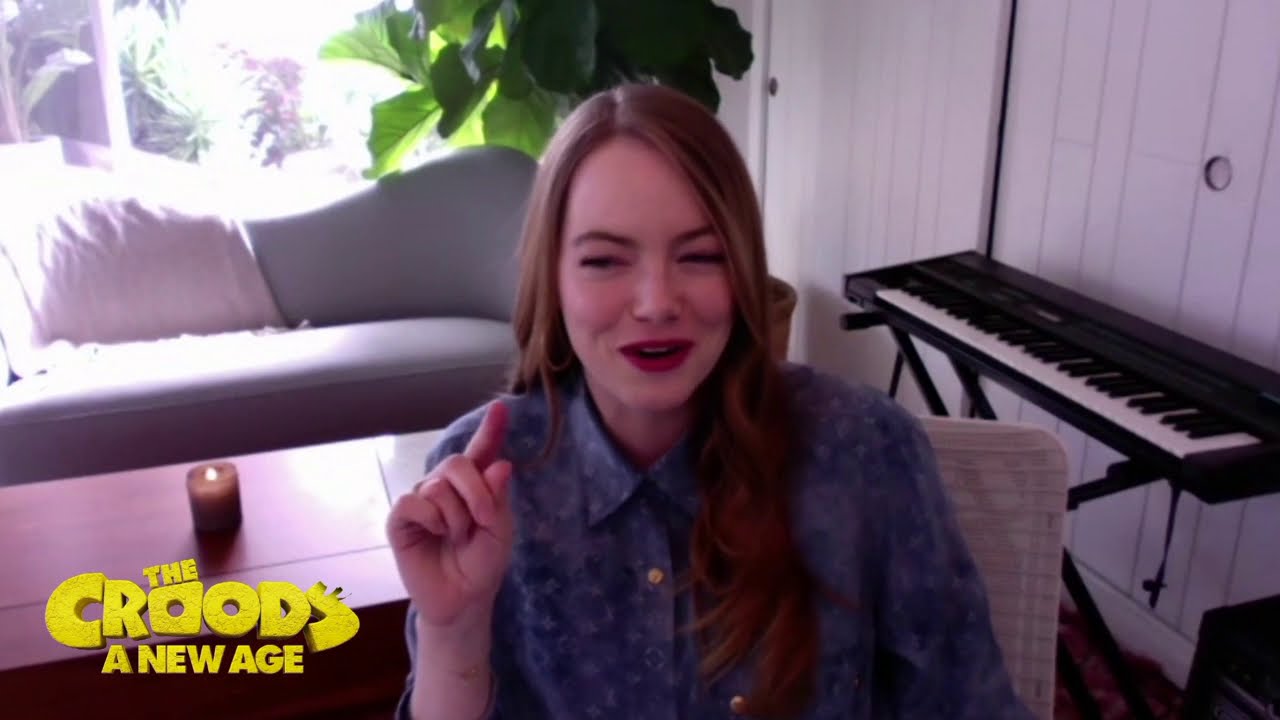 Emma Stone Reveals Monica From Friends Inspired Her Voice-Acting in The  Croods: A New Age