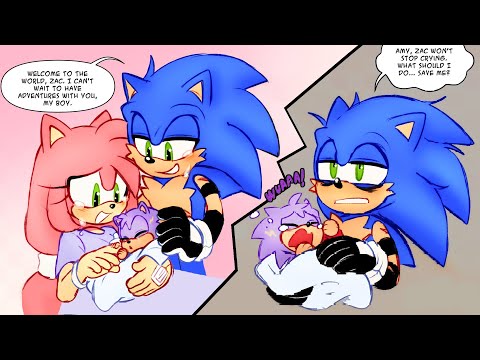 New Parent Problems - Sonic x Amy (Sonamy) Comic Dub Comp