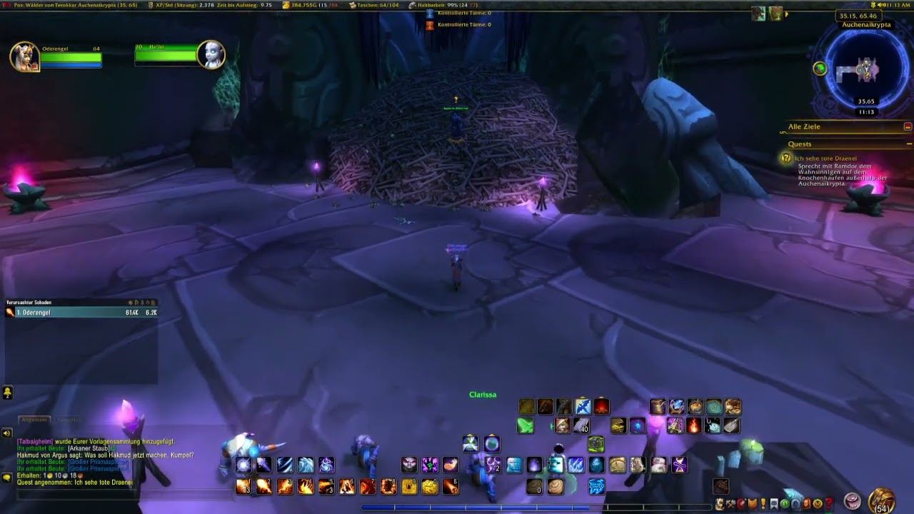 Ich sehe tote Draenei (WOW Quest / I see dead draenei