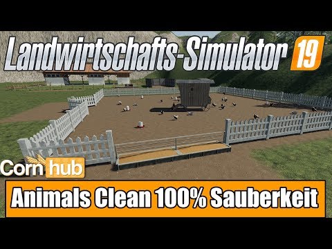 LS19 Modvorstellung - Animals Clean 100% Sauberkeit - Farming Simulator 19 Mods