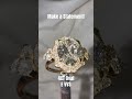 4CT Oval Engagement Ring | E VVS 💎✨ #diamond #jewelry #fyp #shorts