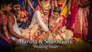 Cinematic Wedding Teaser 2020 || Harsha & Shanmukhi || A Film By V-Stories || Hyderabad || India
