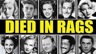 17 Golden Age Actors Who Died in Poverty, One Will BREAK You - Part 3