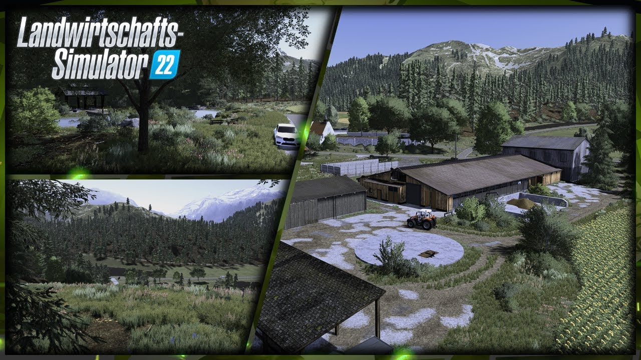 LS22 Galgenberg Mapvorstellung Maprundgang Neuer Hof im Originalnachbau / Kirchen  Schwäbischen Alb