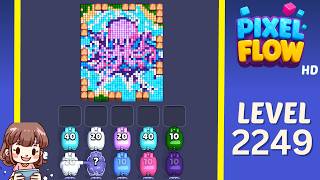 Pixel Flow Level 2249 Solution Walkthrough