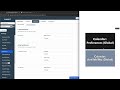 Step #2 Edit Calendar Settings Global