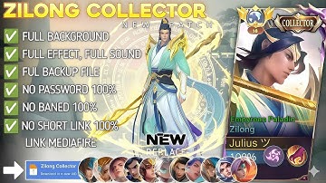 NEW UPDATE!! Script Skin Zilong Collector - Empyrean Paladin No Password | Full Effect Voice