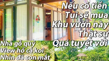 Anh Tĩnh ...!! Bán nhà vườn đẹp xanh mát vô cùng tâm huyết ở Bà Rịa bước vào là ko muốn về
