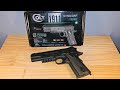 Review Colt 1911 rail gun from cybergun, a good, cheap airsoft gun