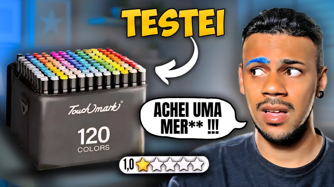 CANETINHAS TOUCH 120 CORES *TESTEI - Vale a Pena?