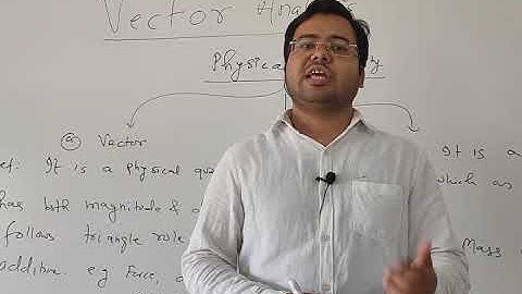 [1]Lecture:1 {VECTOR ANALYSIS}