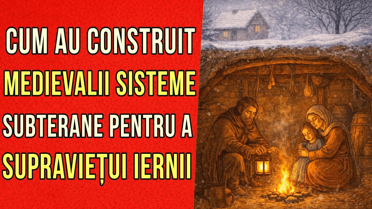 Cum au construit medievalii sisteme subterane pentru a supraviețui iernii