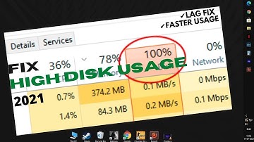 🔧HOW TO FIX 100% DISK USAGE IN WINDOWS 10✅|FIX HIGH DISK USAGE IN 2021UPDATE
