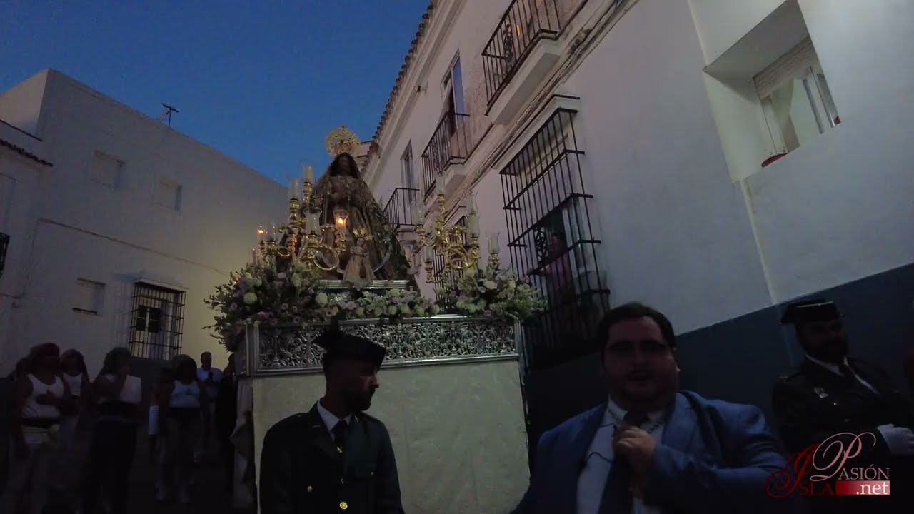 Salida procesional de la Virgen de la Paz |  Medina Sidonia | 4K | 2025