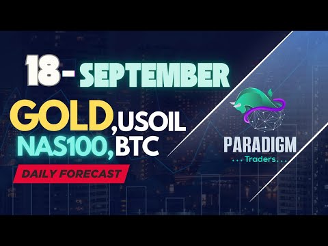 Video preview for GOLD Price Prediction TODAY | 18 Sept 2025 | #GOLD #USOIL #BTCUSDT #NASDAQ. Forex Market Updates.