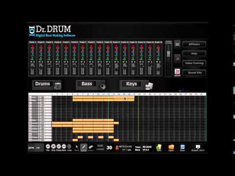 Simple Beat Making Tutorial With Dr Drum - YouTube