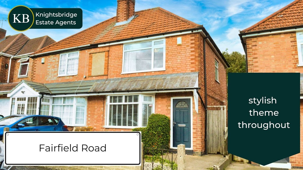Fairfield Road, Oadby Knightsbridge Estate Agents Oadby YouTube