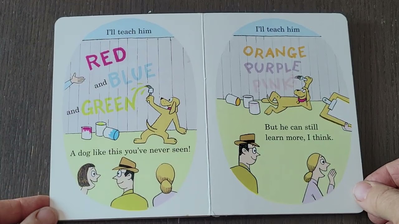 I'll Teach My Dog a Lot of Words by Michael Frith & art by P.D. Eastman 